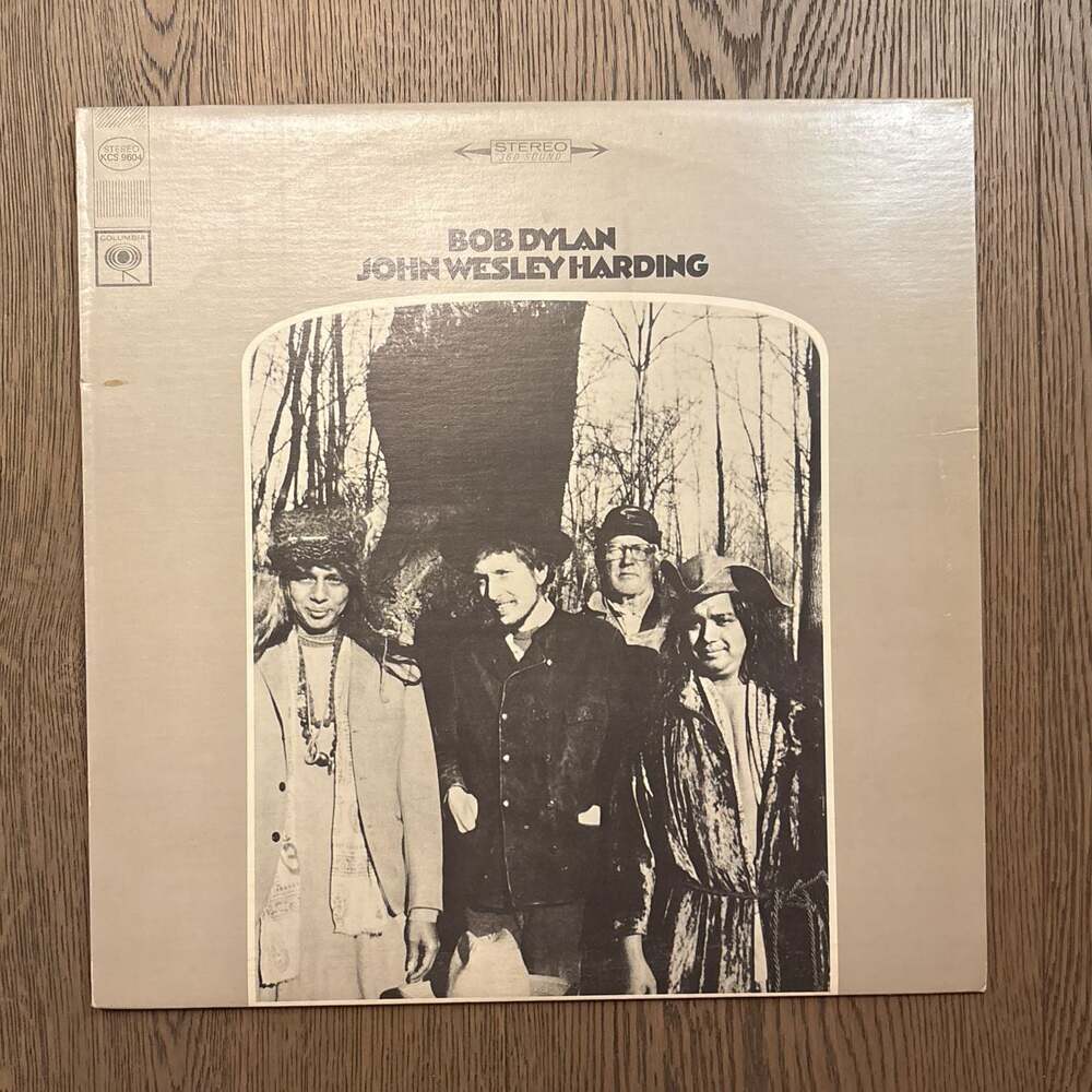 Bob Dylan John Wesley Harding Vinyl LP (CS 9604)